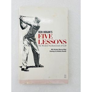 Ben Hogans Five Lessons The Modern Fundamentals of Golf, original print